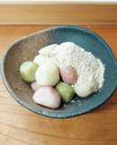 シナモンのきいた八ツ橋風 白玉団子♪