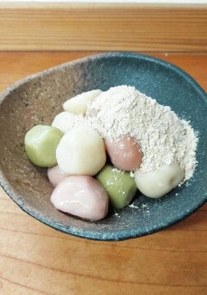 シナモンのきいた八ツ橋風 白玉団子♪-レシピのメイン写真
