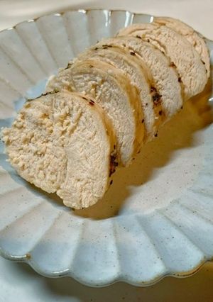 レンジで簡単に！柔らか絶品鶏ハム-レシピのメイン写真