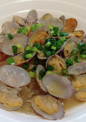 あさりと春雨のピリ辛スープ煮-レシピのメイン写真