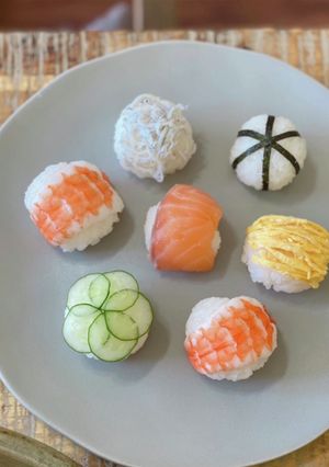 【ひな祭り】簡単手まり寿司【節句】-レシピのメイン写真