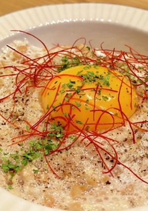 オートミールで美味すぎペペロンチーノ納豆-レシピのメイン写真