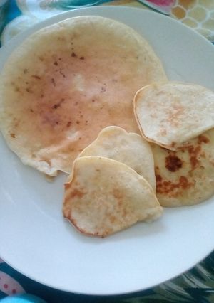 子供向け☆余りバナナ砂糖なしのパンケーキ-レシピのメイン写真