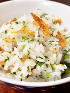 桜えびの菜飯☆春の香ばし混ぜご飯-レシピのメイン写真