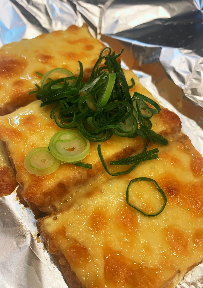 簡単すぎてごめんさい！厚揚げチーズ-レシピのメイン写真