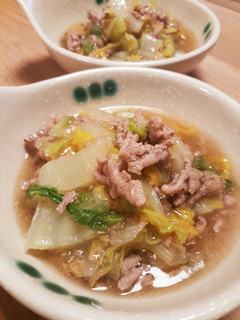 あと一品♪白菜と豚肉のあんかけ-レシピのメイン写真