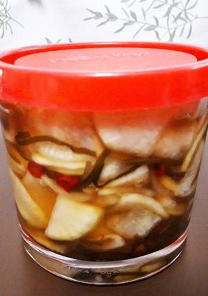超簡単☆大根の塩昆布漬け-レシピのメイン写真