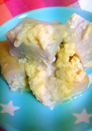 高野豆腐の卵とじ-レシピのメイン写真