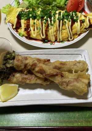 はなっこりーの天ぷら-レシピのメイン写真
