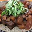 保温鍋で作るもつのどて煮