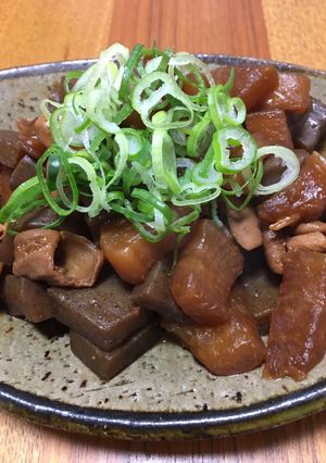 保温鍋で作るもつのどて煮-レシピのメイン写真