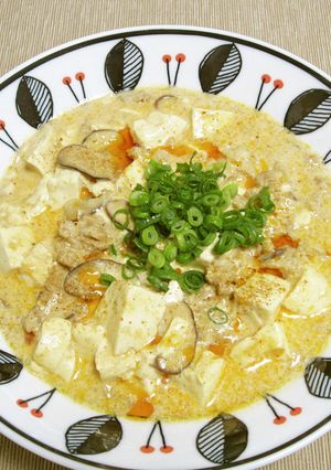 牛乳で作る白麻婆豆腐-レシピのメイン写真
