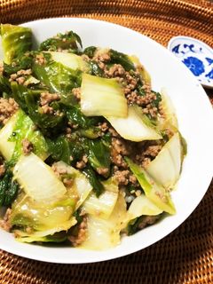 材料2つ♪麻婆白菜-レシピのメイン写真