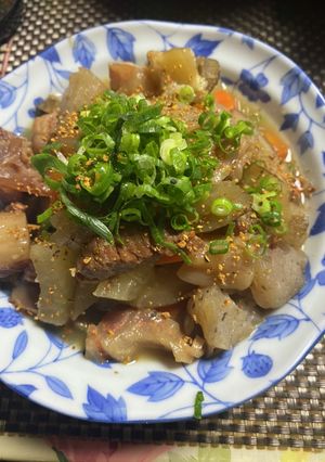 具沢山 牛すじの煮込み-レシピのメイン写真