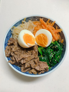 ガッツリ系!ビビンバ丼-レシピのメイン写真