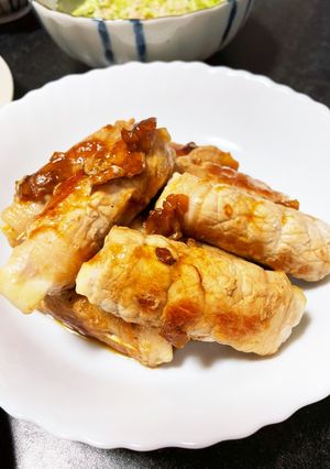 梅ポン味の長芋豚巻き-レシピのメイン写真