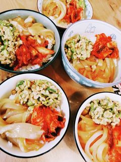 【激ウマ】漬けヤリイカの三色丼-レシピのメイン写真
