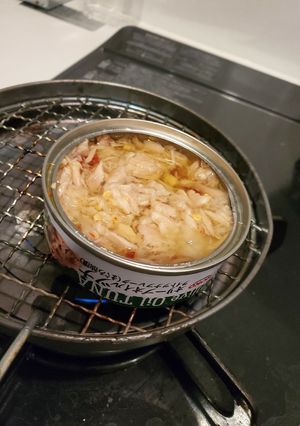 【キャンプ飯】簡単ツナ缶アヒージョ-レシピのメイン写真