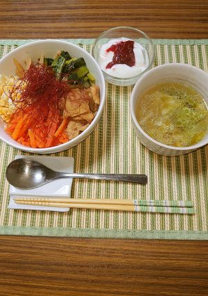 ヨウサマの減塩ビビンバ丼-レシピのメイン写真