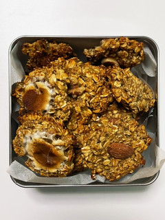 ヘルシーなinバナナオートミールクッキー-レシピのメイン写真
