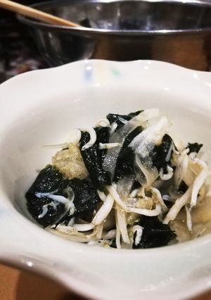 新玉ねぎと海苔の和え物-レシピのメイン写真