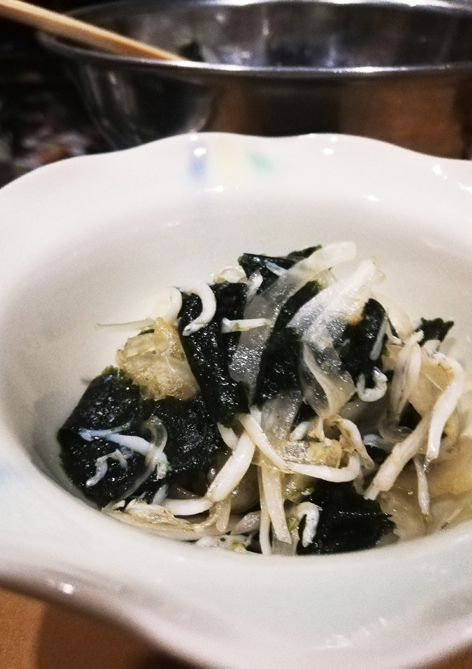 新玉ねぎと海苔の和え物-レシピのメイン写真