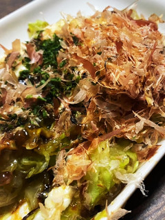 おつまみ・あと一品★キャベツお好み焼き-レシピのメイン写真