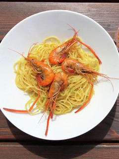 荒川産手長海老のパスタ-レシピのメイン写真