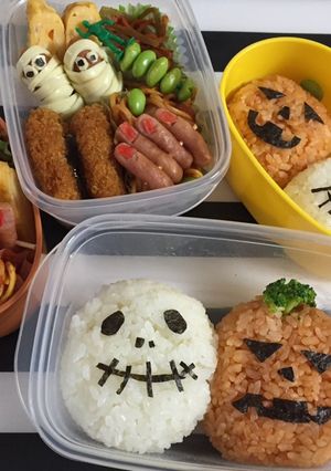 ハロウィン弁当-レシピのメイン写真