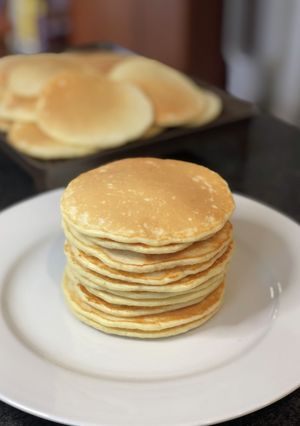 軽くて食べやすい❤️薄いパンケーキ-レシピのメイン写真