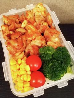 お弁当(3/1)鶏肉のマーラー炒め-レシピのメイン写真