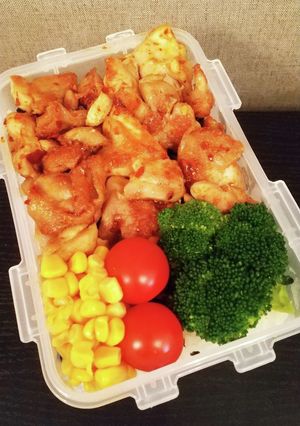 お弁当(3/1)鶏肉のマーラー炒め-レシピのメイン写真