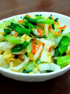 不思議、野菜炒めのような中華和え物!-レシピのメイン写真