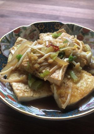 体ぽかぽか♪豆腐のショウガ煮-レシピのメイン写真