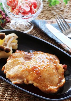 鶏肉のバルサミコハニーマスタードソテー-レシピのメイン写真