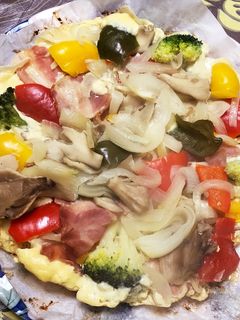 焼売皮で簡単!豆腐入りキッシュ-レシピのメイン写真