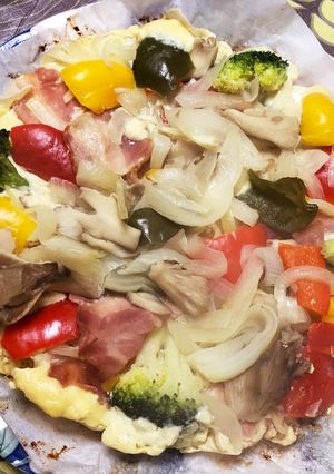 焼売皮で簡単！豆腐入りキッシュ-レシピのメイン写真