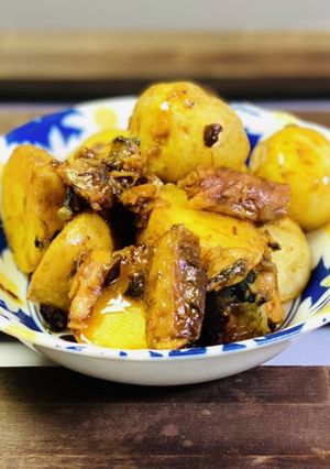 簡単☆サバとじゃがいもの煮っ転がし-レシピのメイン写真