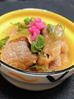 牛丼肉うどん他人丼にも超便利牛肉の甘辛煮-レシピのメイン写真