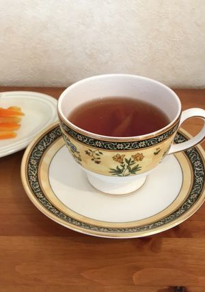 オレンジピール入り＊紅茶-レシピのメイン写真