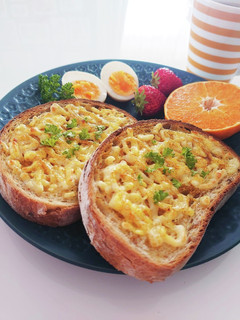 カレー風味のチーズトースト♪-レシピのメイン写真