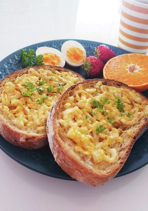カレー風味のチーズトースト♪-レシピのメイン写真