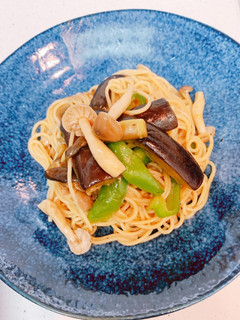 なすとしめじの和風パスタ-レシピのメイン写真