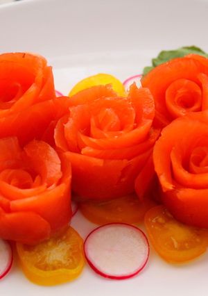 薔薇サーモンのサラダ・特別な日に♪-レシピのメイン写真