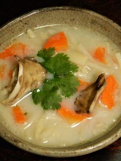 鶏むね肉のパクチースープおいしいヘルシー-レシピのメイン写真