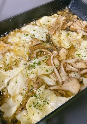 卵焼き器で★家にあるものだけでアヒージョ-レシピのメイン写真