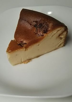ヘルシオでつくる桜ベイクドチーズケーキ-レシピのメイン写真