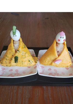 簡単でかわいいおひなさま-レシピのメイン写真