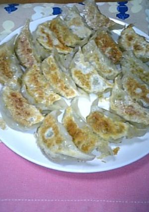 FPで野菜たっぷりギョーザ-レシピのメイン写真