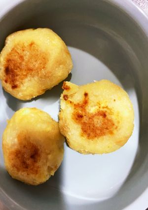 離乳食に！じゃがいも豆腐納豆おやき-レシピのメイン写真